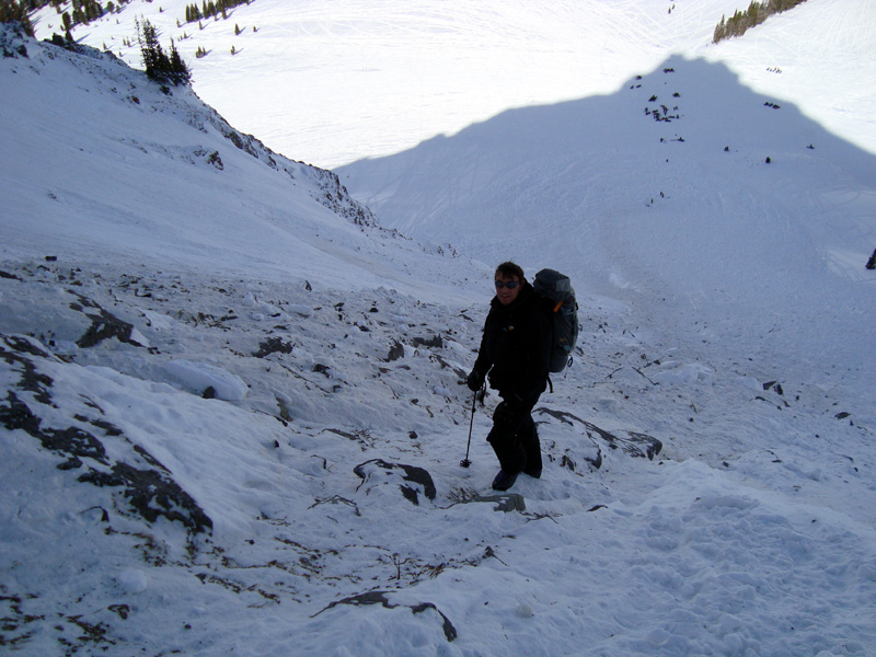 Crown Butte Avalanche Path Crown Butte Avalanche Path