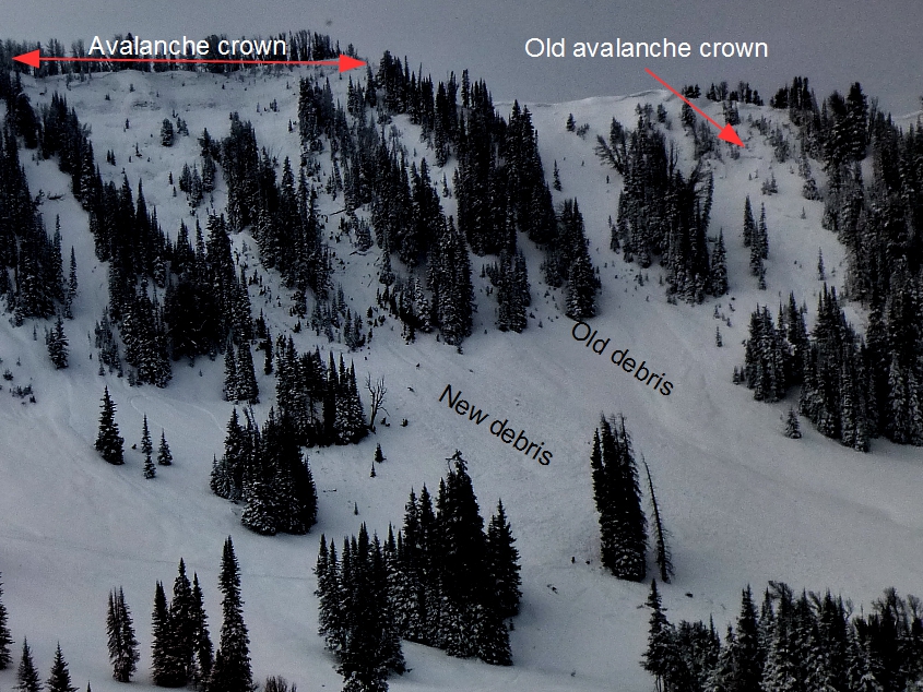Overview of Onion Basin Avalanche Overview of Onion Basin Avalanche