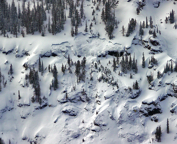 Natural Avalanche Mt Republic - Cooke City Natural Avalanche Mt Republic - Cooke City